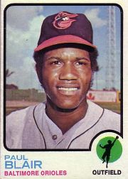 1973 Topps Baseball Cards      528     Paul Blair